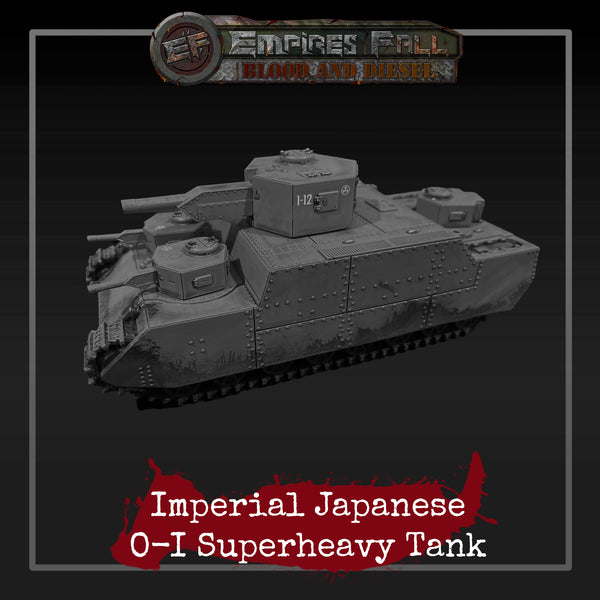 Imperial Japanese OI Superheavy Tank Gaddis Gaming