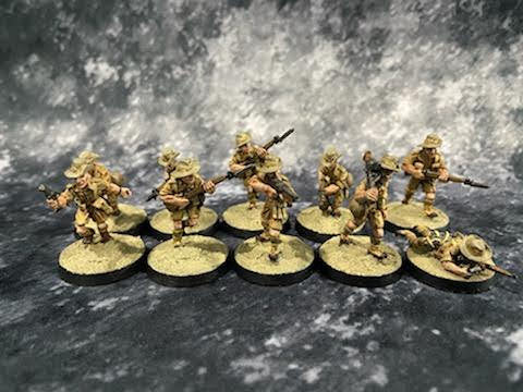 28mm WWII Miniatures - British Commonwealth