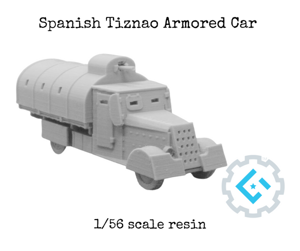 Spanish Tiznao Armored Car