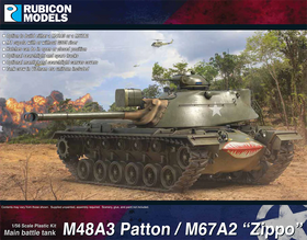 M48A3 Patton M67A1 Zippo