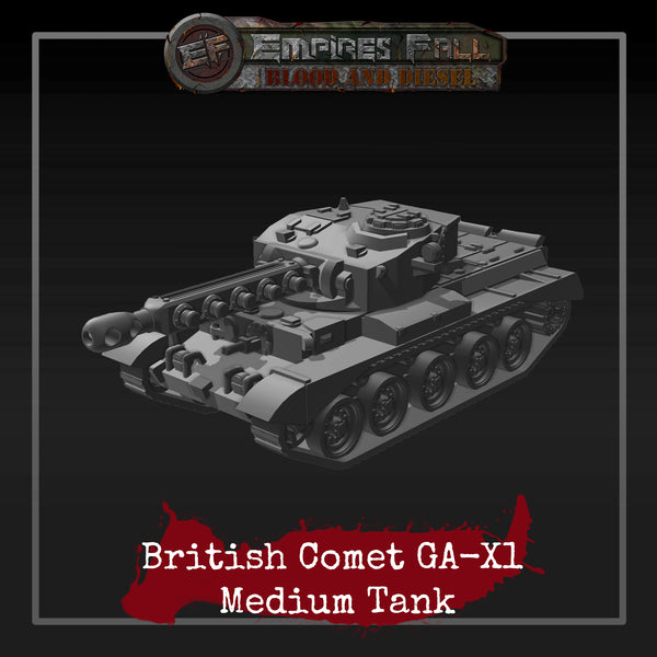 British Comet GA-X1 Medium Tank