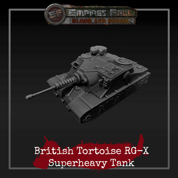 British Tortoise RG-X Superheavy Tank