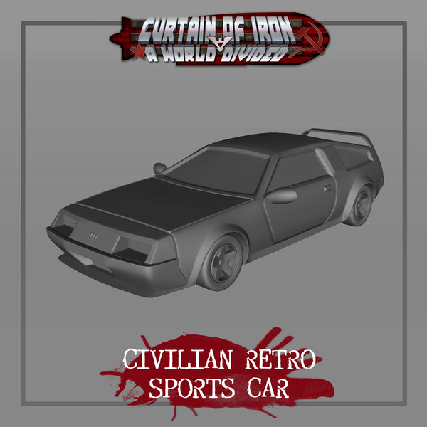 Civilian Retro Sports Car