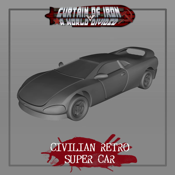 Civilian Retro Super Car