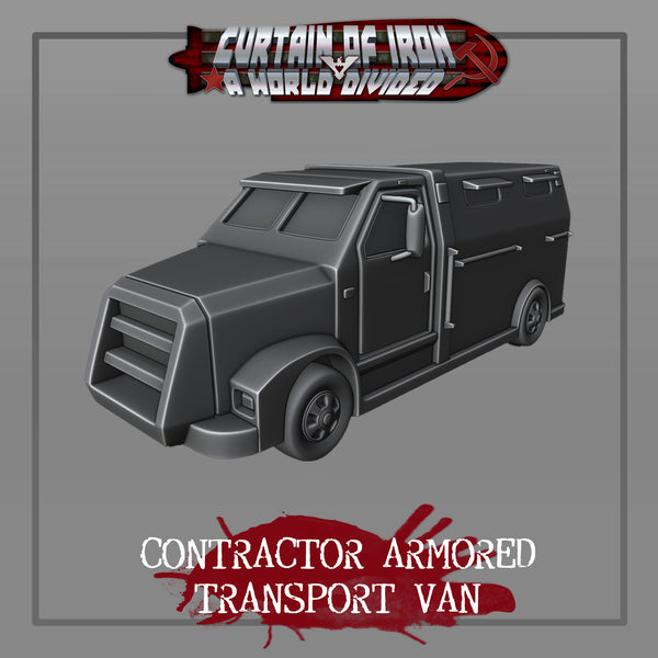 Contractor Armored Transport Van