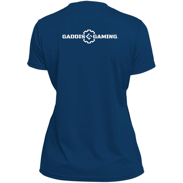 Gaddis Gaming  Ladies’ Moisture-Wicking V-Neck Tee