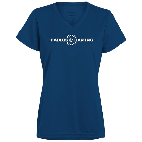 Gaddis Gaming  Ladies’ Moisture-Wicking V-Neck Tee