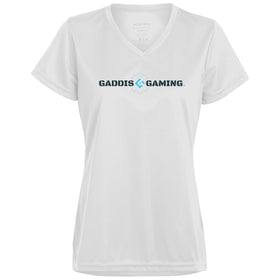 Gaddis Gaming Ladies’ Moisture-Wicking V-Neck Tee