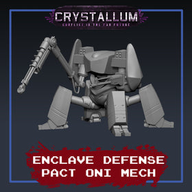 Enclave Defensive Pact Oni Mech