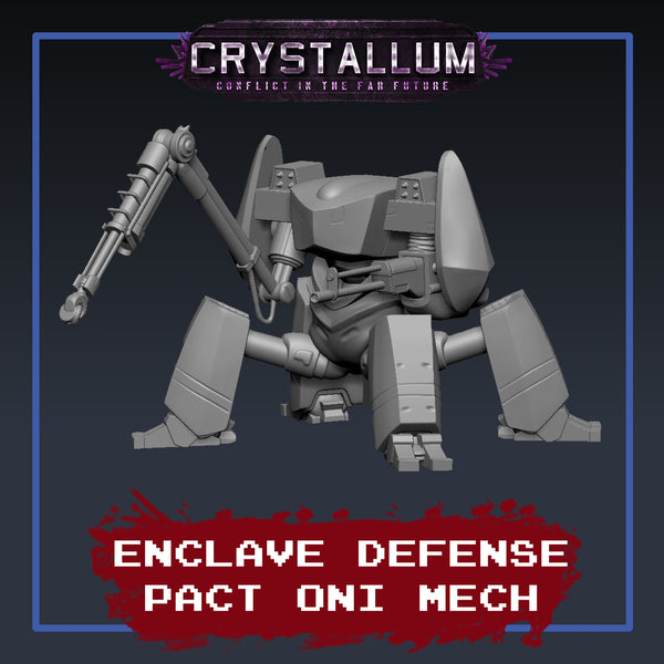 Enclave Defensive Pact Oni Mech