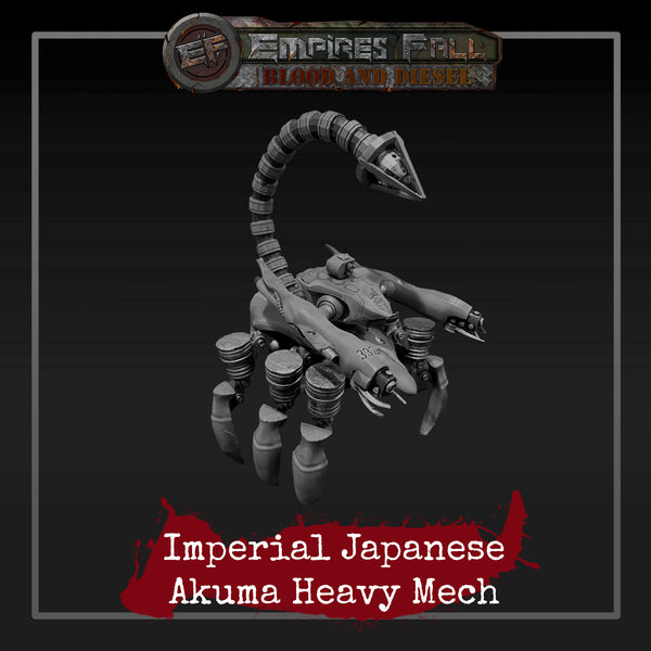 Imperial Japanese Akuma Heavy Mech