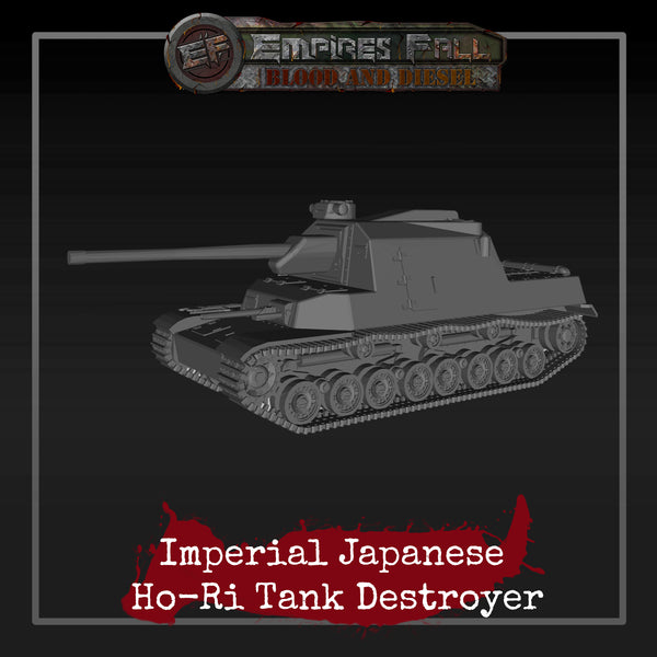 Imperial Japanese Ho-Ri Tank Destroyer