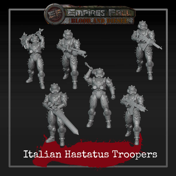 Italian Hastatus Troopers