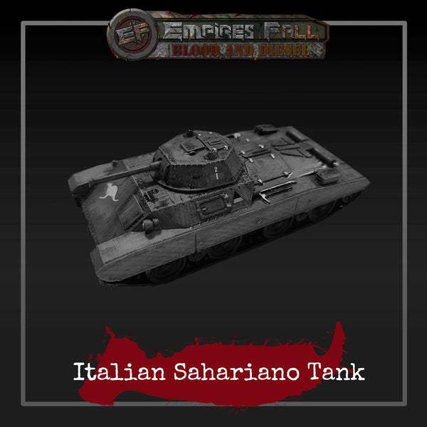 Italian Sahariano Tank