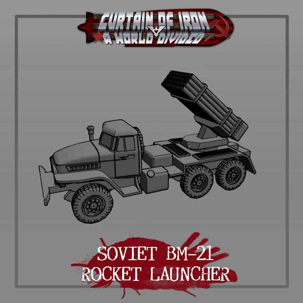 Soviet BM-21 Rocket Launcher