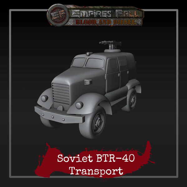 Soviet BTR-40 Transport