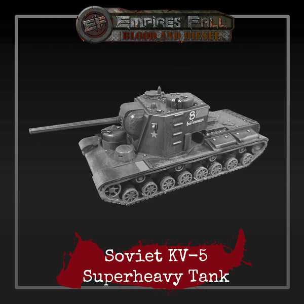 Soviet KV-5 Superheavy Tank