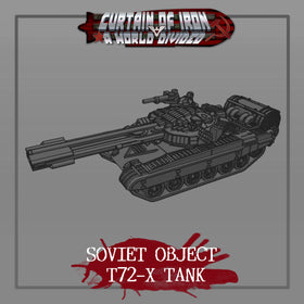 Soviet Object T72-X Tank