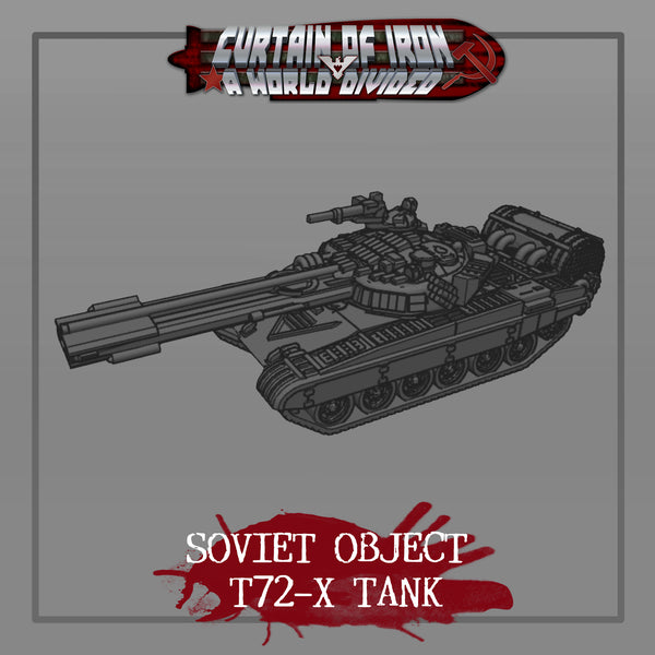 Soviet Object T72-X Tank