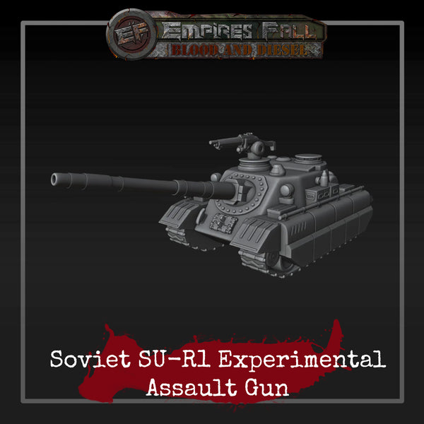 Soviet SU-R1 Experimental Assault Gun