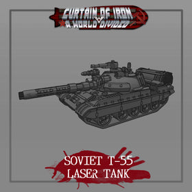 Soviet T-55 Laser Tank