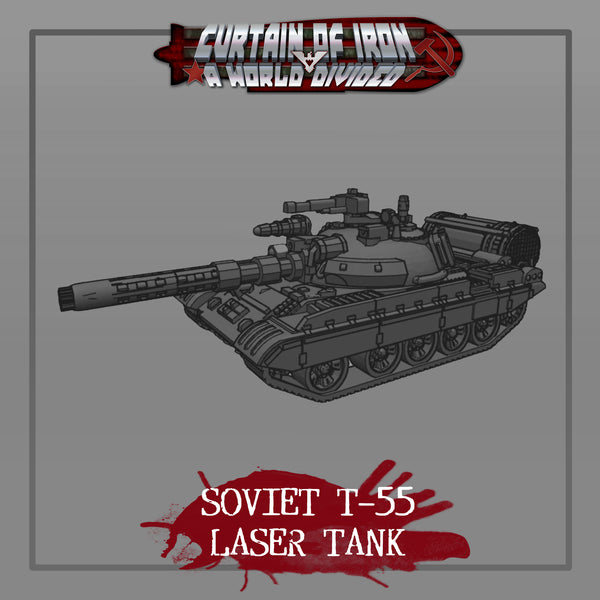 Soviet T-55 Laser Tank