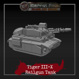 Holy Roman Empire Tiger III-X Railgun Tank