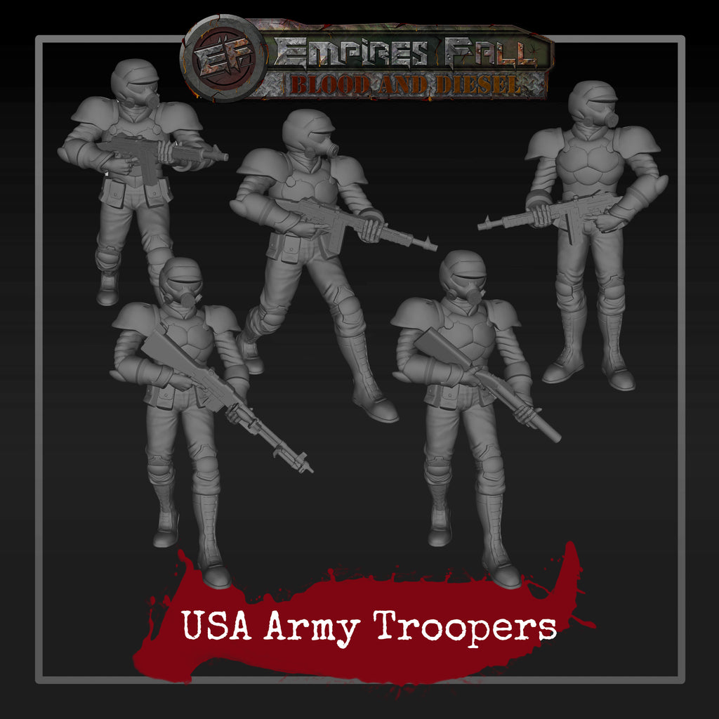 USA Army Troopers - Gaddis Gaming