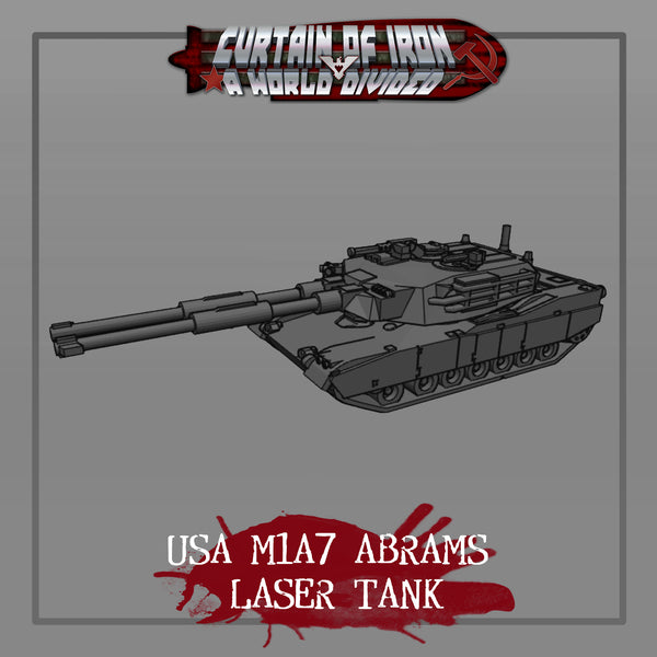USA M1A7 Abrams Laser Tank