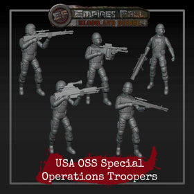 USA OSS Special Operations Troopers