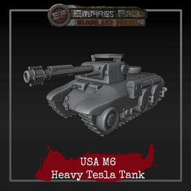 USA M6 Heavy Tesla Tank