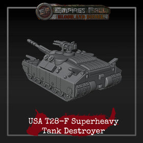 USA T28-F Superheavy Tank Destroyer