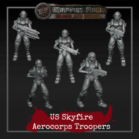 US Skyfire Aerocorps Troopers