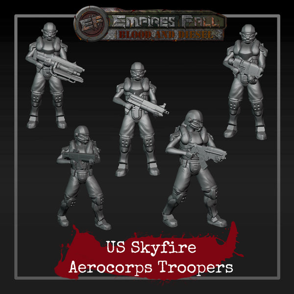 US Skyfire Aerocorps Troopers