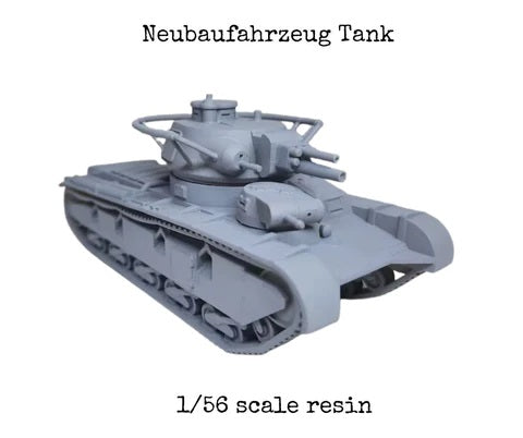 Neubaufahrzeug Tank
