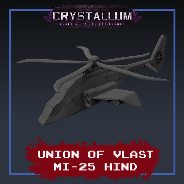 Vlast MI-25 Hind Attack Helicopter