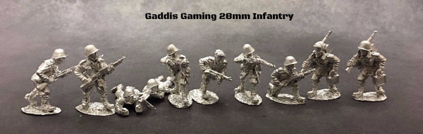 28mm WWII Miniatures - Italians - Gaddis Gaming