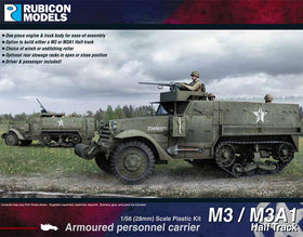 M3/M3A1 Half Track PLASTIC - Gaddis Gaming