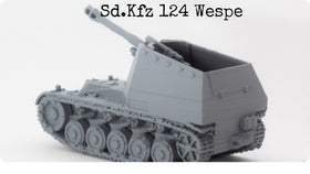 Panzerkampfwagen II ‘Wespe’ (Sd.Kfz.124)