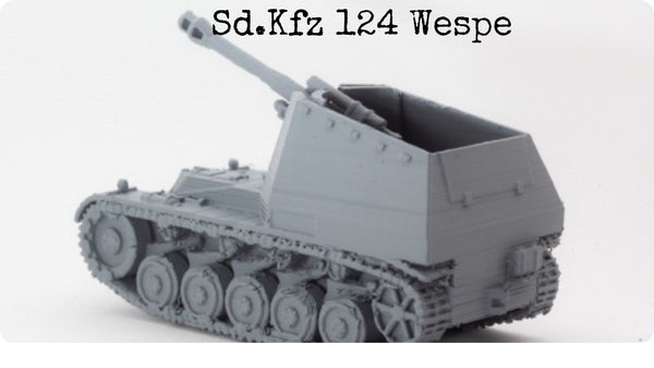 Panzerkampfwagen II ‘Wespe’ (Sd.Kfz.124)