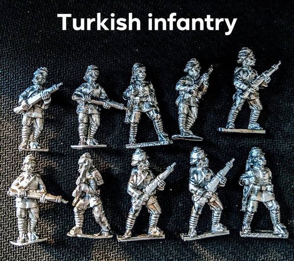 WWI MINIATURES - Turks - Gaddis Gaming