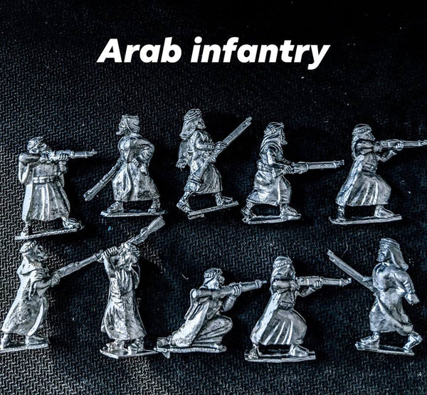 28MM WWI MINIATURES - Arabs - Gaddis Gaming
