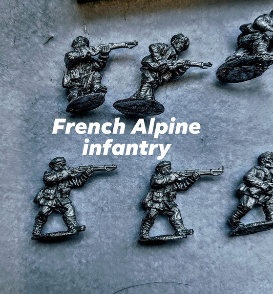 28mm WWII Miniatures - French - Gaddis Gaming