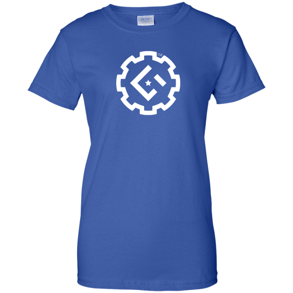 Gaddis Gaming Roundel Gildan Ladies' 100% Cotton T-Shirt - Gaddis Gaming
