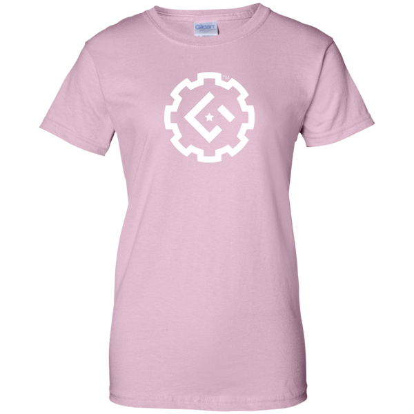 Gaddis Gaming Roundel Gildan Ladies' 100% Cotton T-Shirt - Gaddis Gaming