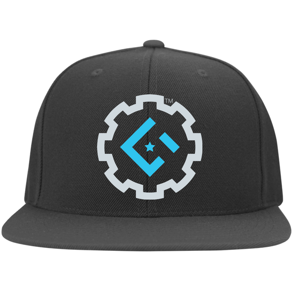 Gaddis Gaming Roundel Yupoong Flat Bill Twill Flexfit Cap - Gaddis Gaming