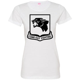 761st COME OUT FIGHTING  Ladies' Fine Jersey T-Shirt - Gaddis Gaming