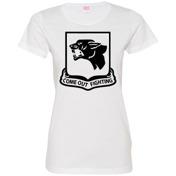 761st COME OUT FIGHTING  Ladies' Fine Jersey T-Shirt - Gaddis Gaming