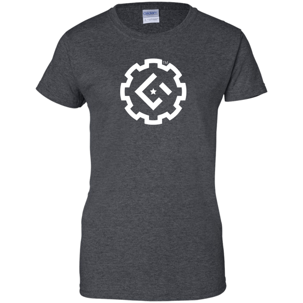 Gaddis Gaming Roundel Gildan Ladies' 100% Cotton T-Shirt - Gaddis Gaming
