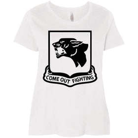 761st logo Ladies' Curvy T-Shirt - Gaddis Gaming